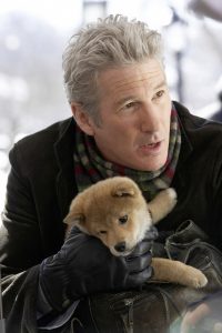 Hachi en Richard Gere als Parker Wilson Hachi: A dog's tale (GB, VS, 2009)